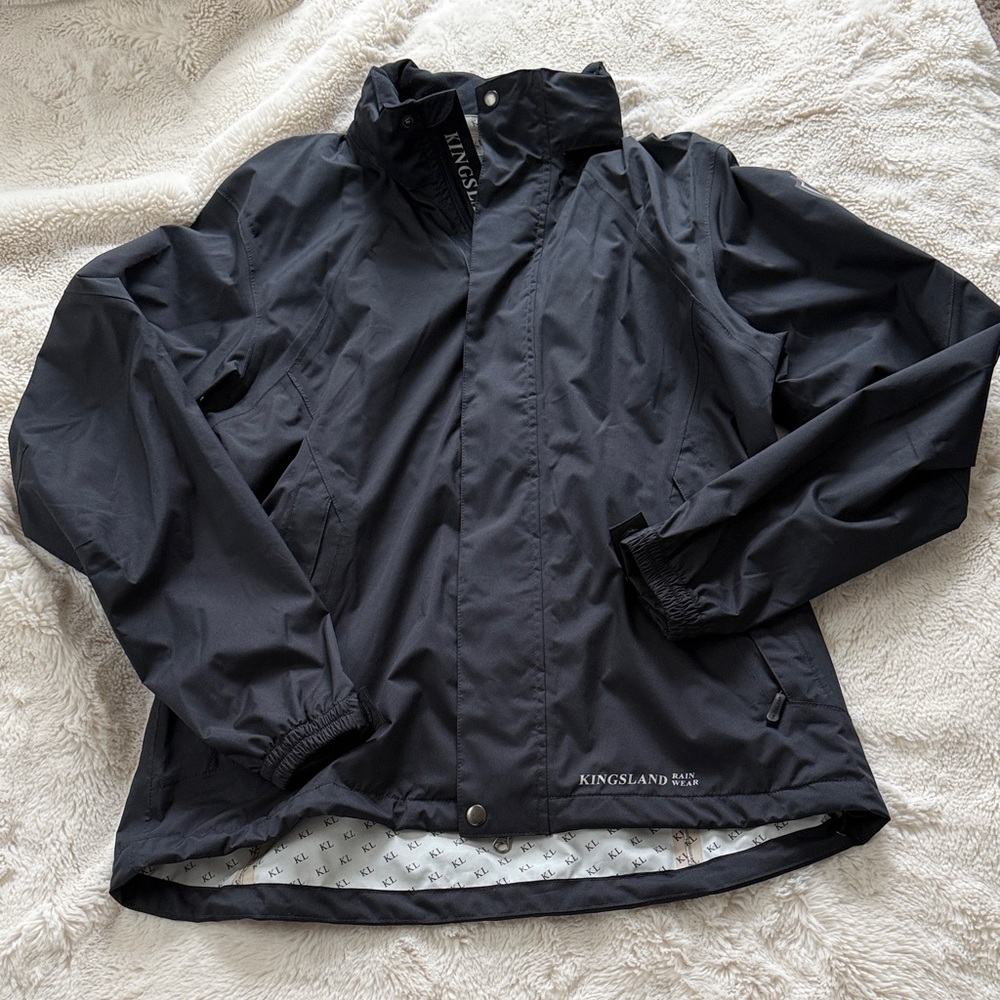 Kingsland equestrian Classic Lightweight Raincoat sz L